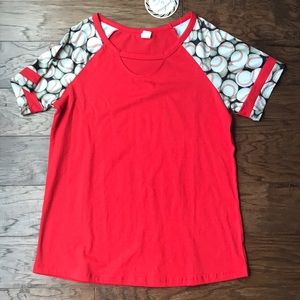 Baseball Keyhole Top